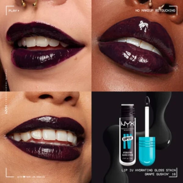 Nyx IV hydrating lip gloss stain - Image 2